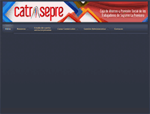 Tablet Screenshot of catrasepre.previsora.net